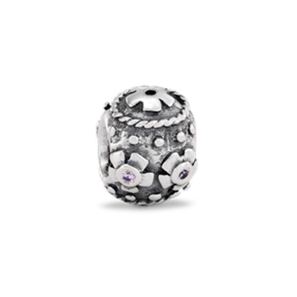 Pandora Pink Decorative Egg Charm CZ Retired